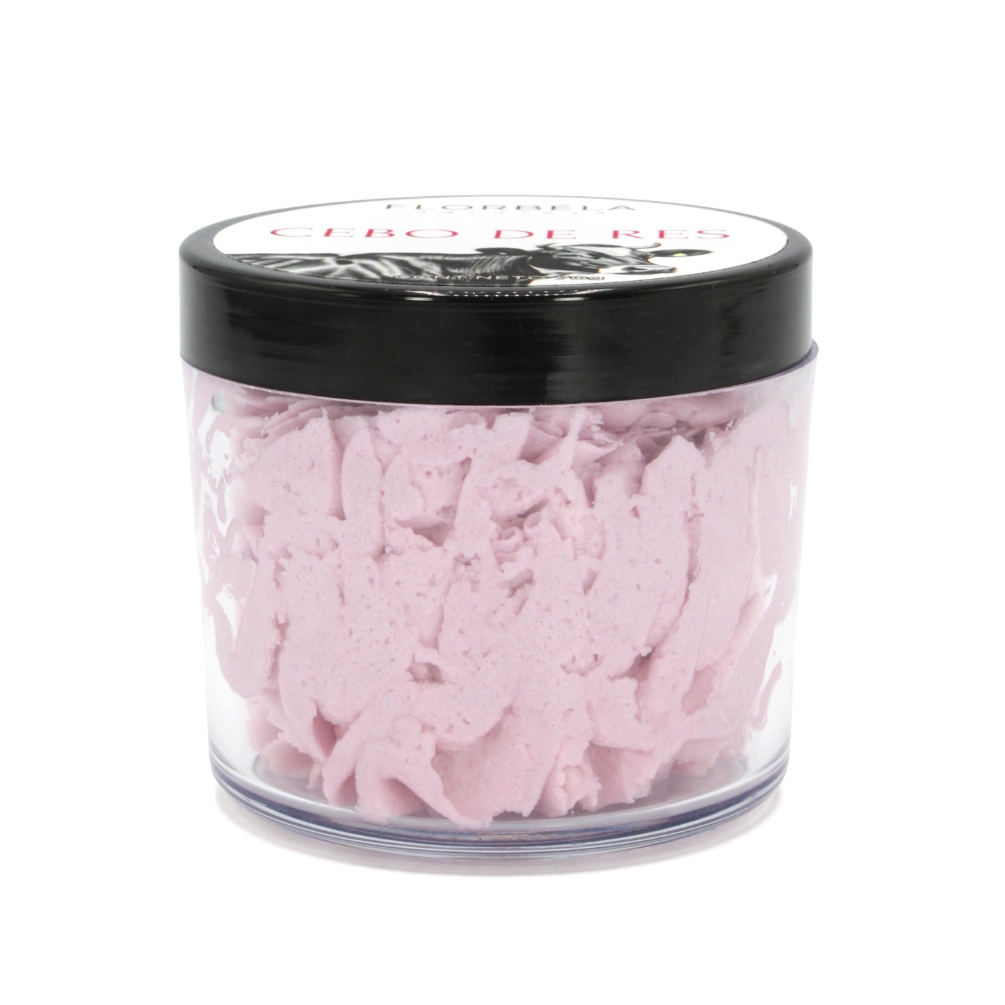Sebo de res 70g Rosa infusionado en aceites esenciales