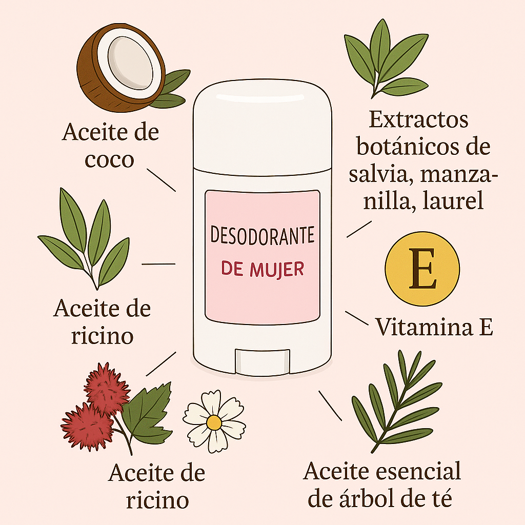 Desodorante botánico para mujer