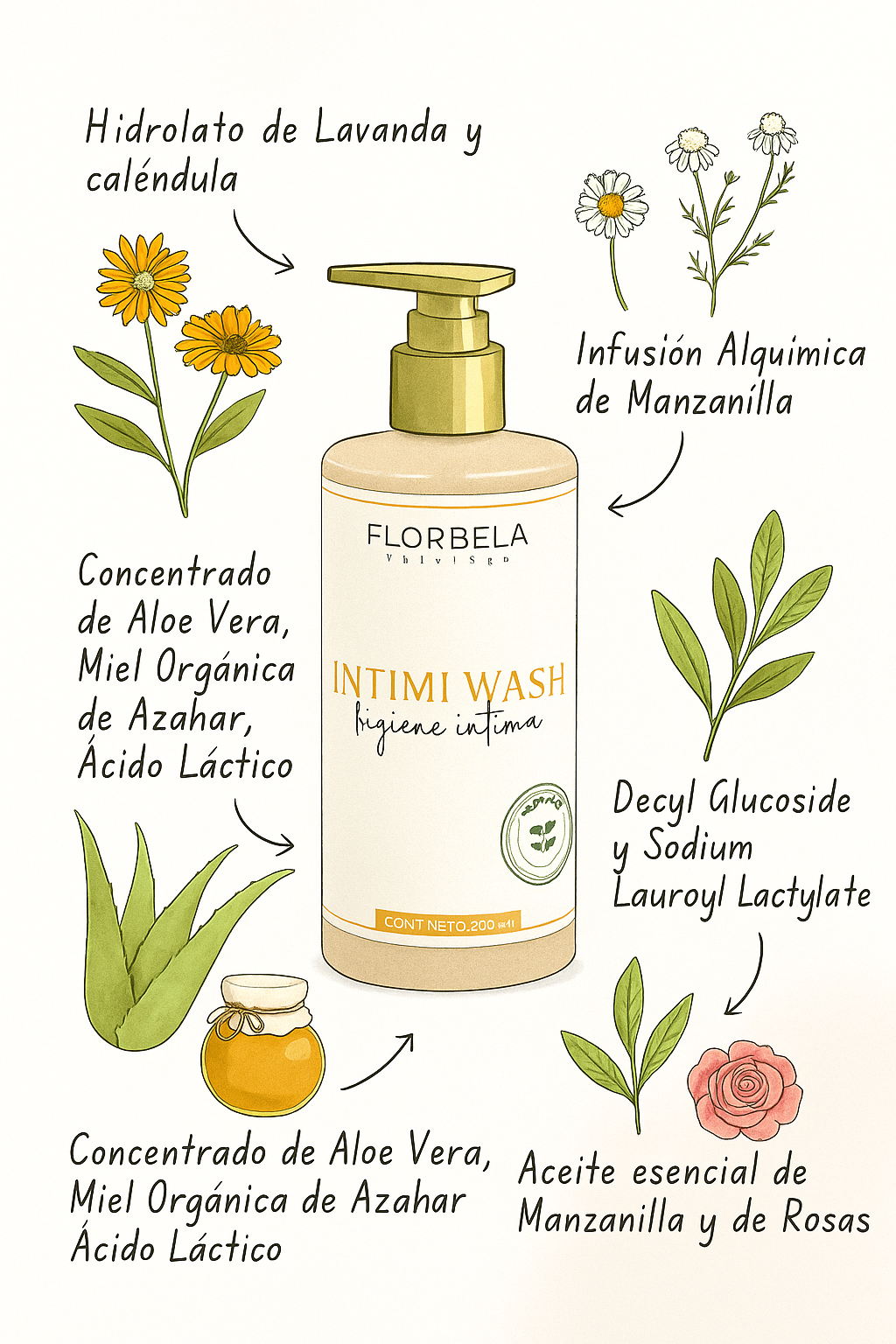 Higiene íntima natural y efectiva con Intimi Wash 30 ml PETIT