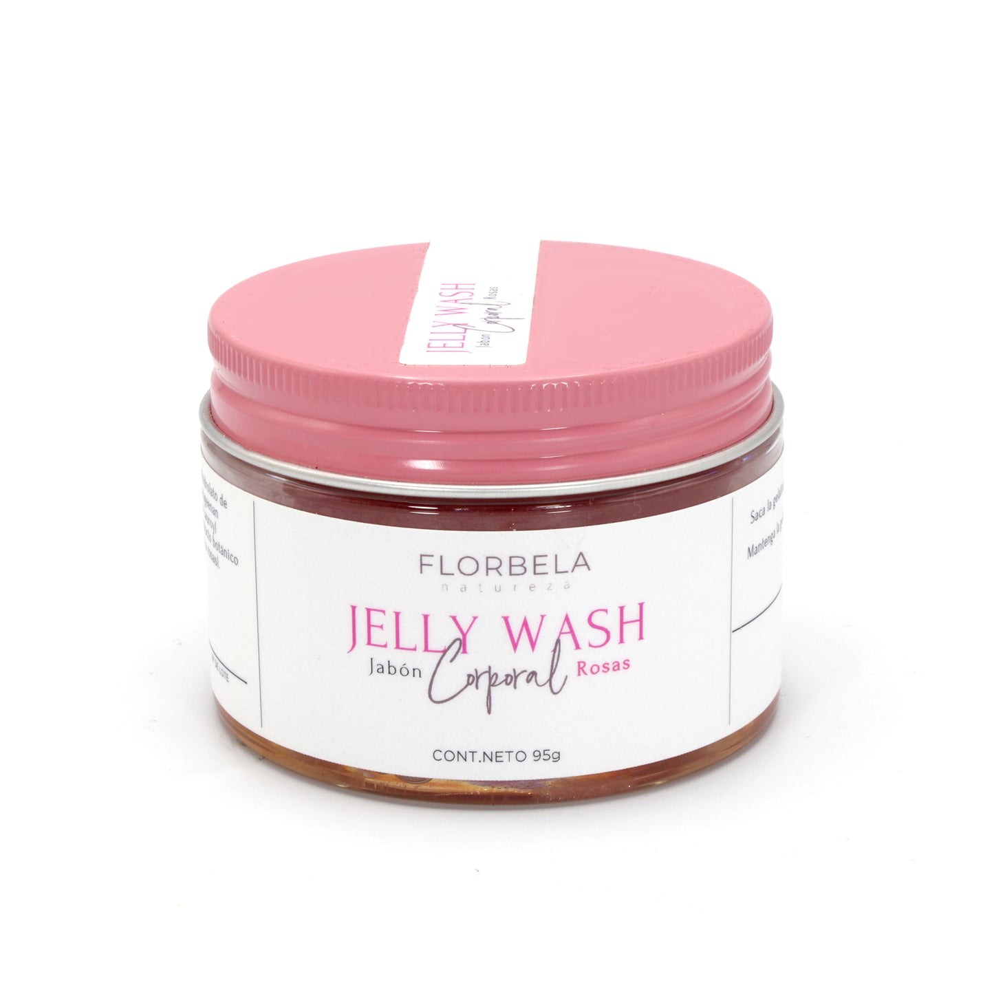 Jelly Wash de Rosas, una gelatina de ducha natural 95g