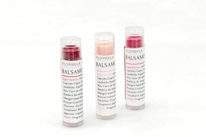 Set 4 Bálsamos de Labios Edición Limitada Red / Red-Rose / Rose / Rose Light.