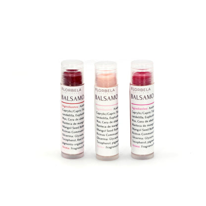 Set 4 Bálsamos de Labios Edición Limitada Red / Red-Rose / Rose / Rose Light.