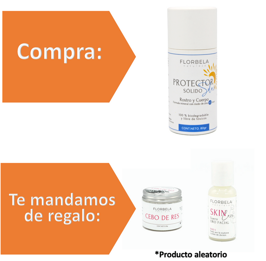 Barra de Protector Solar 80g + PROMO BUEN FIN