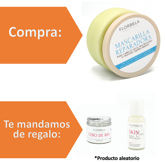 Mascarilla reparadora para cabello seco + PROMO BUEN FIN