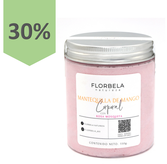 Mantequilla de Mango Aroma a Rosas 150g