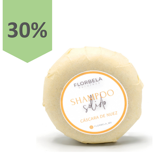 Shampoo Sólido Cáscara de Nuez 80g