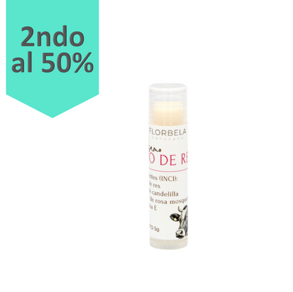 Hidratante de sebo de res para Labios Natural