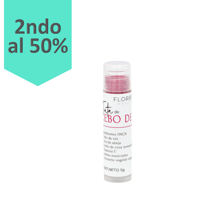 Tinta de sebo de res para Labios y mejillas Rojo