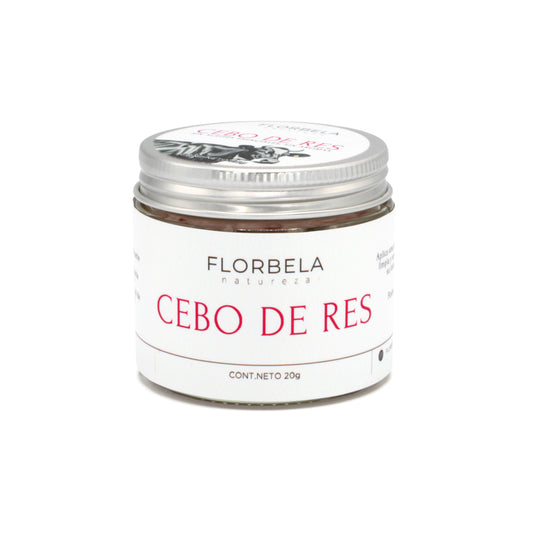 Sebo de res 20g Rosa infusionado en aceites esenciales PETIT