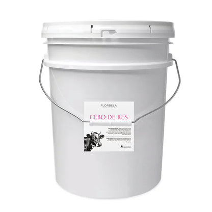 Sebo de Res Sin aromas y sin aceites esenciales Cubeta 19 litros a Granel