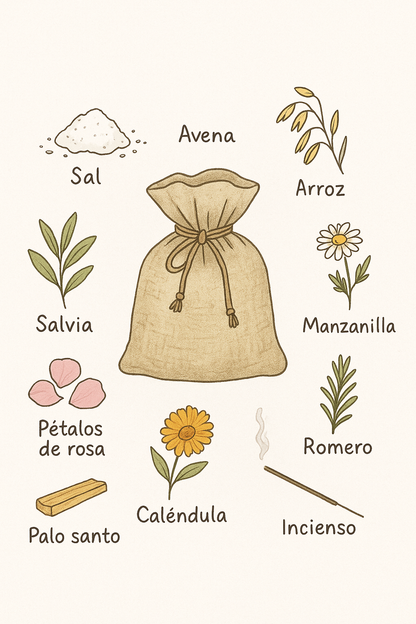 Saquitos Medicinales de Sal Chico