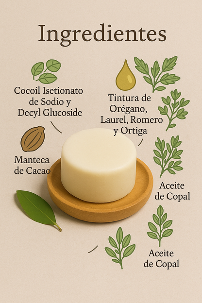 Shampoo Sólido Laurel 80g