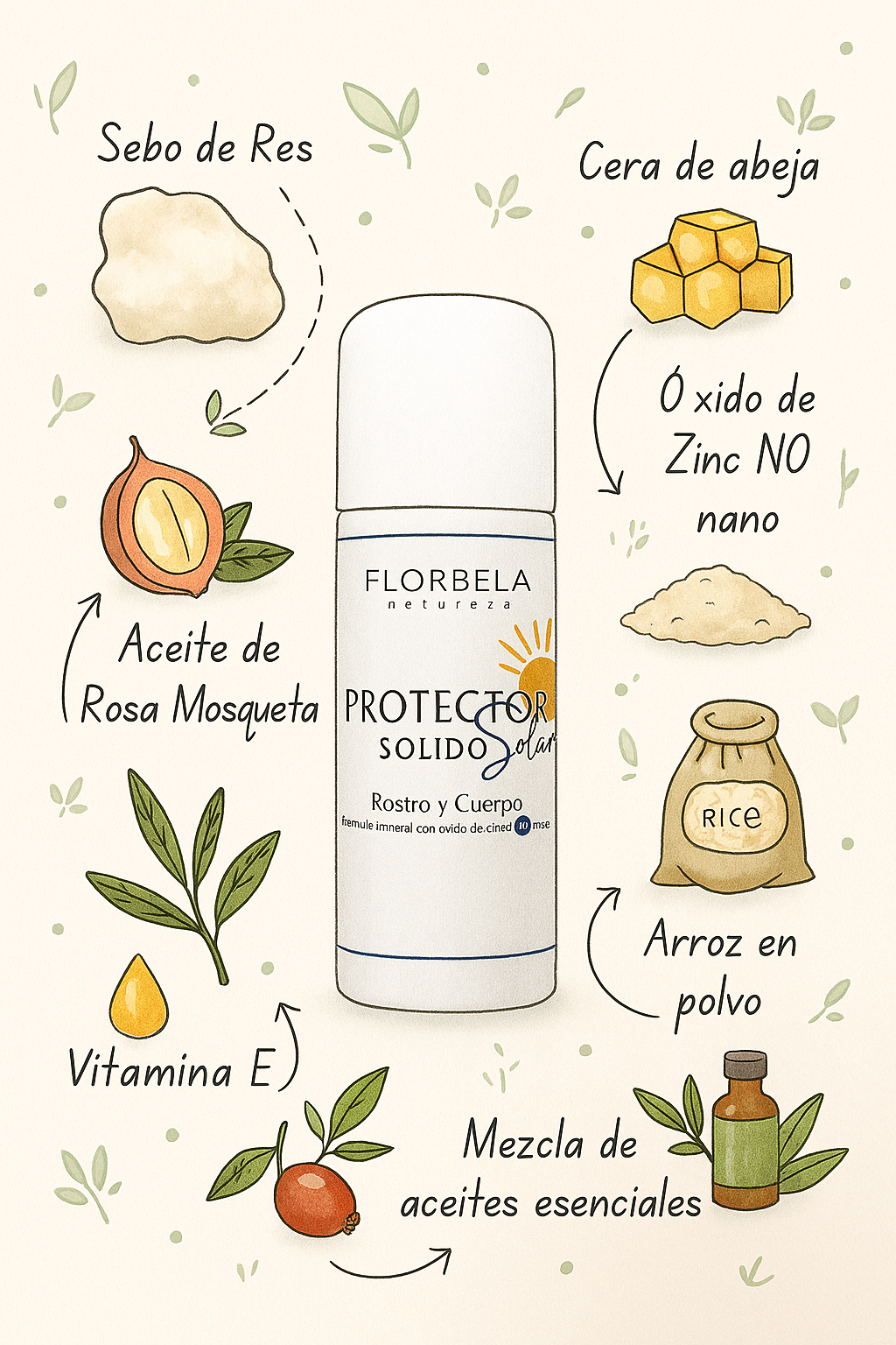 Barra de Protector Solar 80g