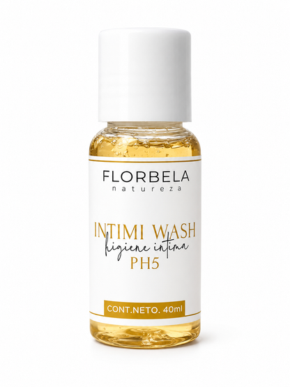 Higiene íntima natural y efectiva con Intimi Wash 40 ml PETIT