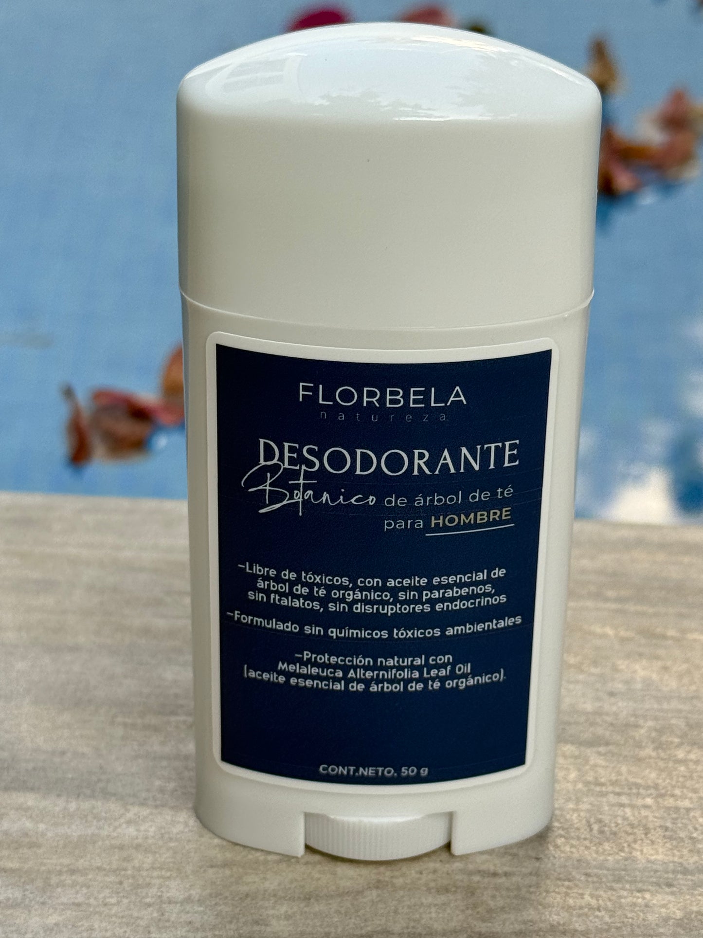 Desodorante botánico para hombre