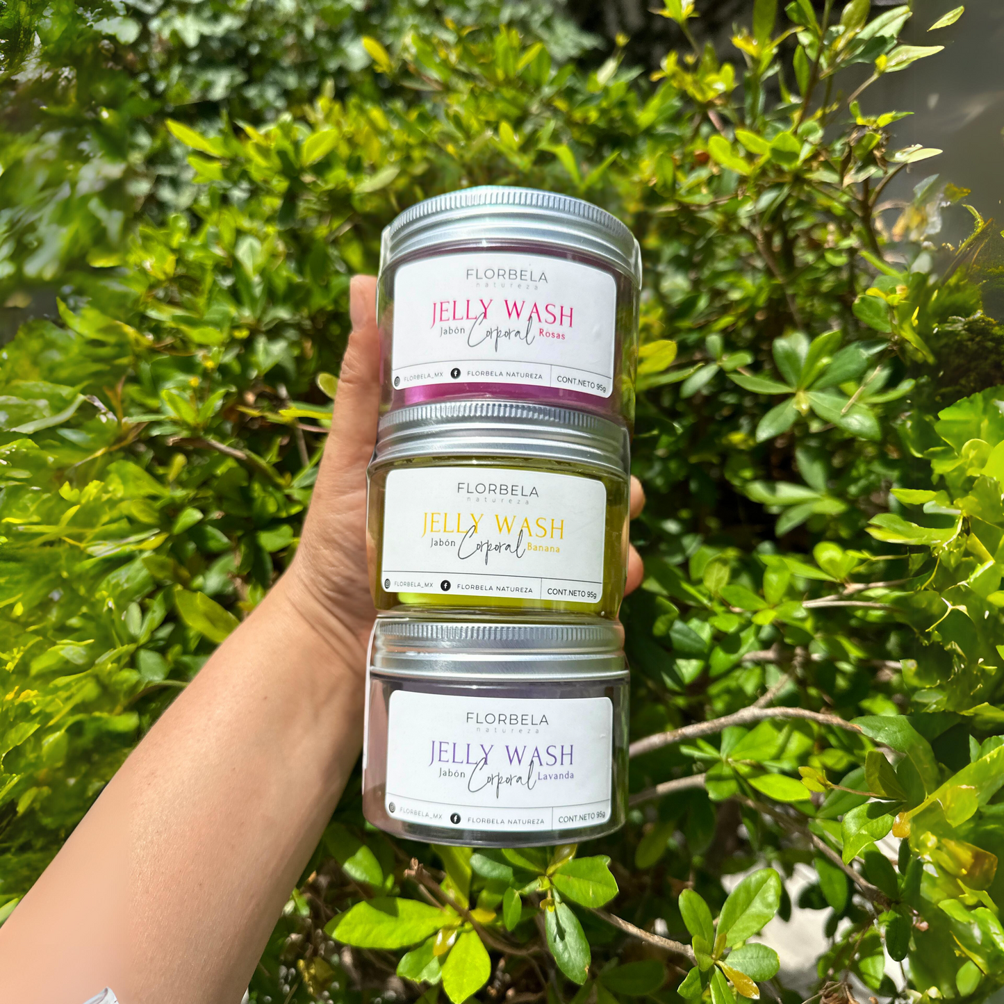 Jelly Wash de Sábila, una gelatina de ducha natural 30g PETIT