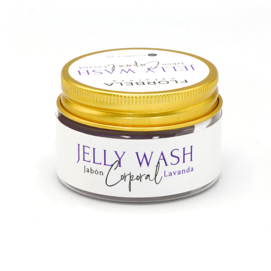 Jelly Wash Lavanda, una gelatina de ducha natural 30g  PETIT