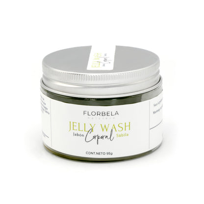 Jelly Wash de Sábila, una gelatina de ducha natural 30g PETIT