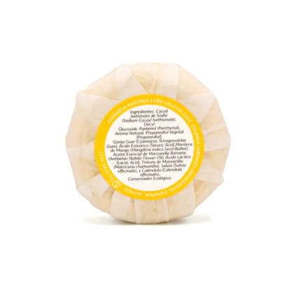 Shampoo Sólido de Manzanilla, Salvia y Caléndula 80g