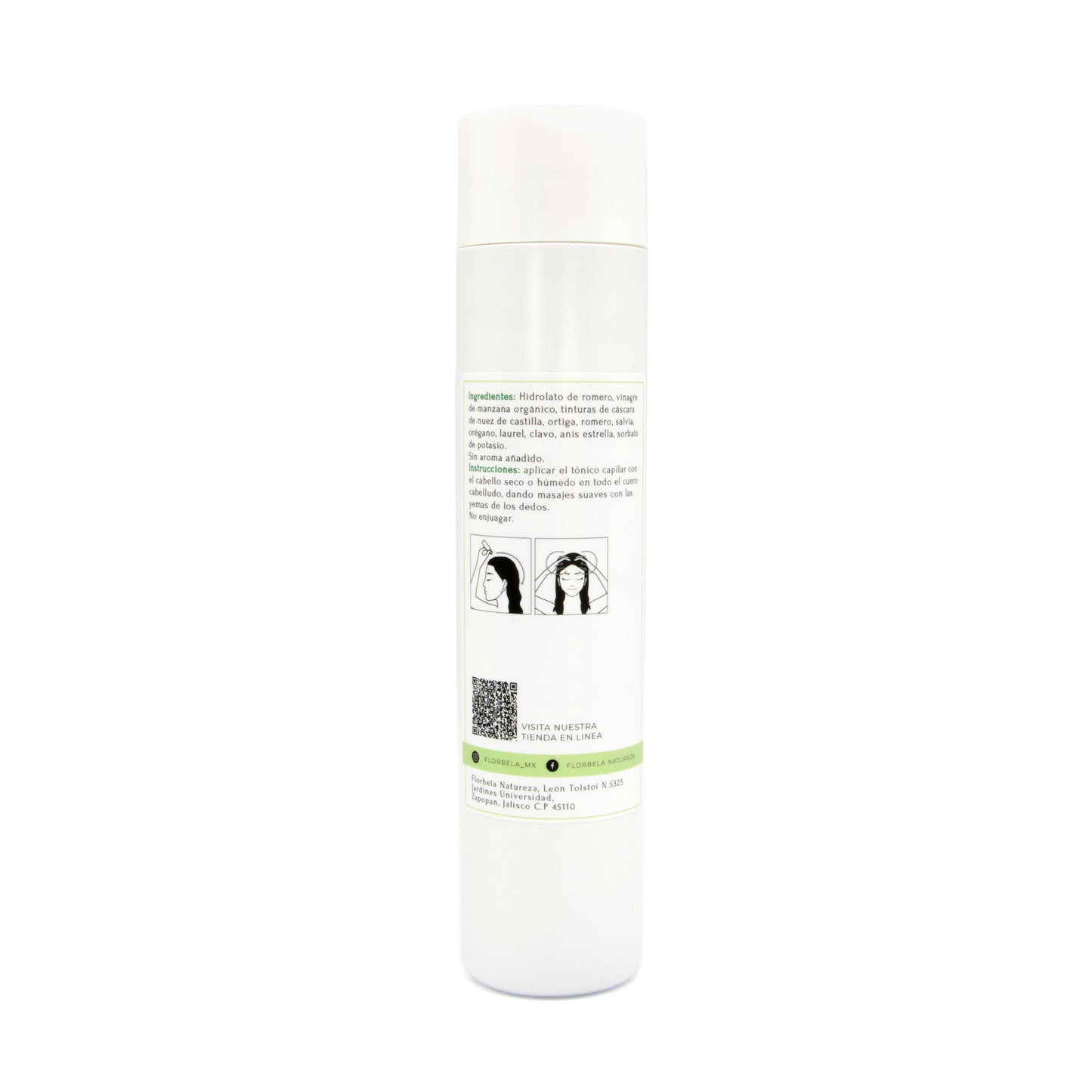 Tónico Capilar Equilibrante y Oscurecedor Natural para Canas