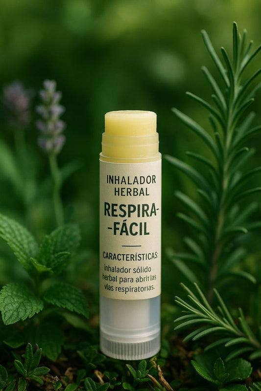 ✨ INHALADOR HERBAL DE APOYO RESPIRATORIO