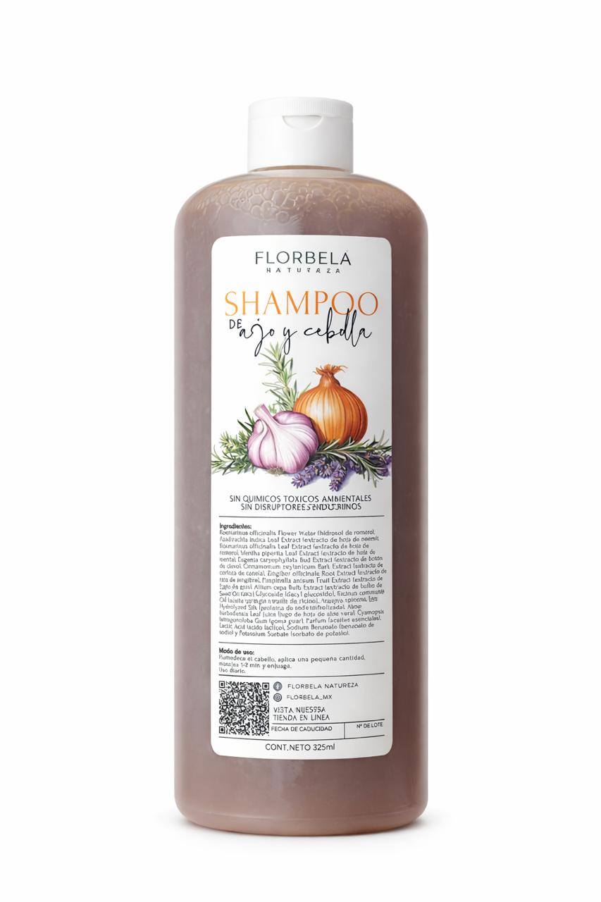 Shampoo Ajo, Cebolla 1 litro en Bidón a Granel