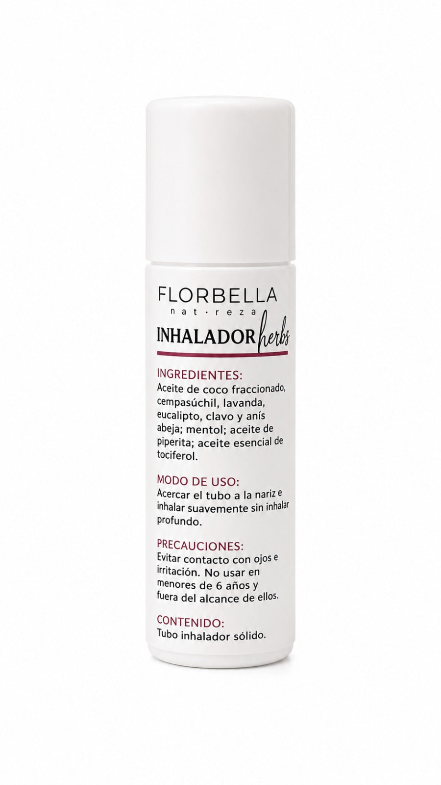 ✨ INHALADOR HERBAL DE APOYO RESPIRATORIO