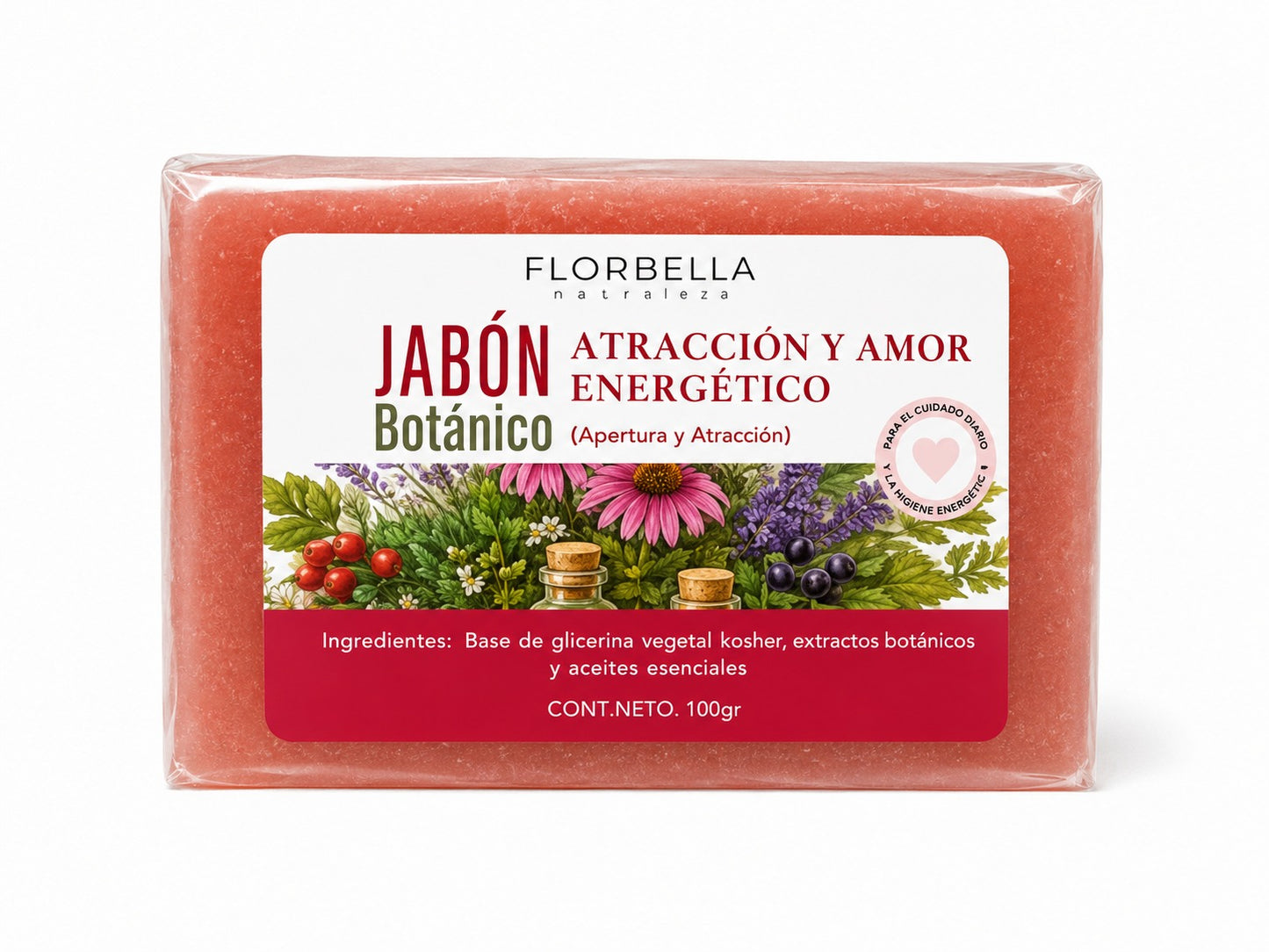 JABÓN BOTÁNICO ATRACCIÓN Y AMOR ENERGÉTICO