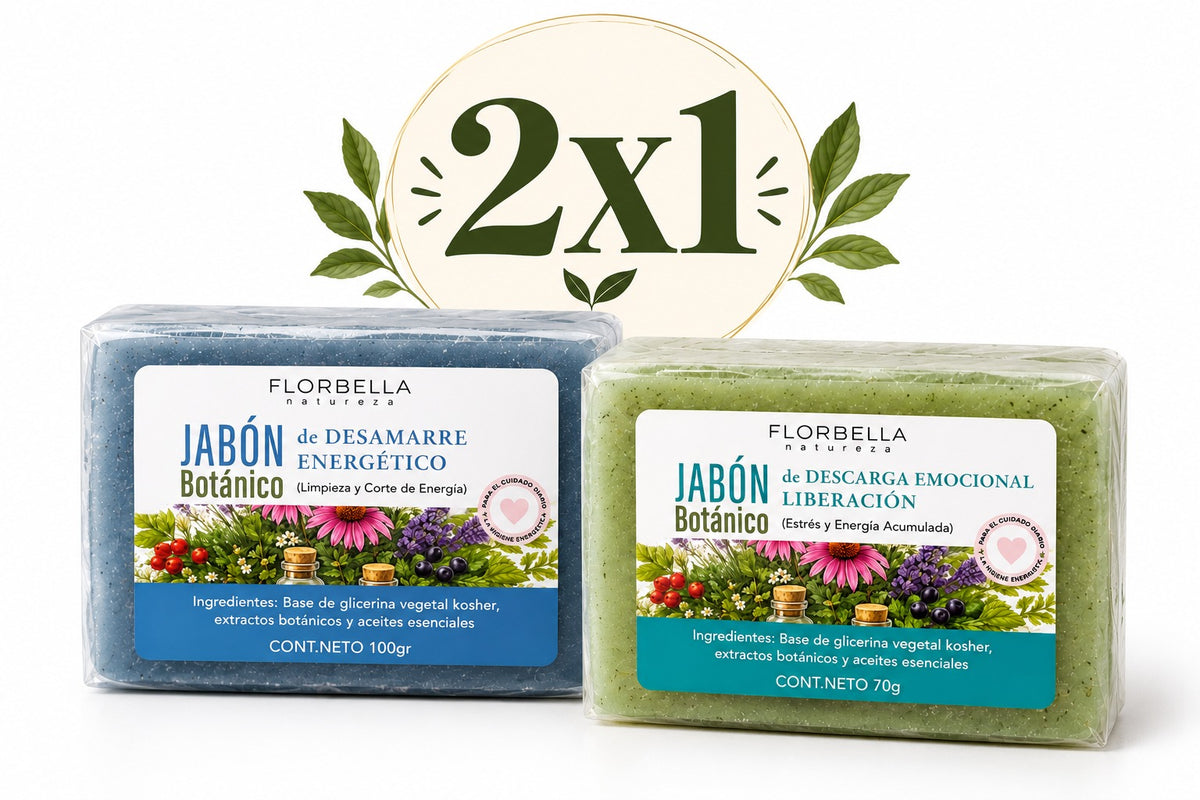 ¡ PROMO 2X1 ! Jabón Botánico – Base de Glicerina
