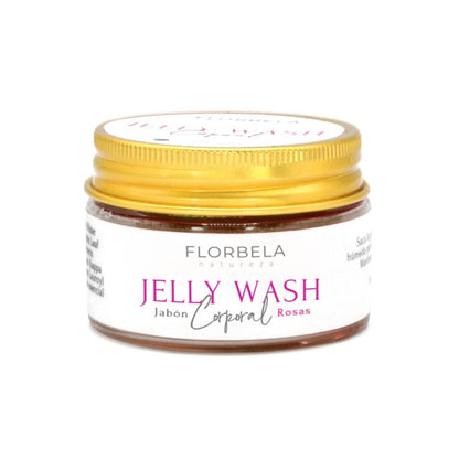 Jelly Wash de Rosas, una gelatina de ducha natural 30g PETIT