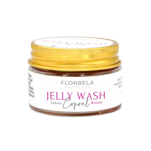 Jelly Wash de Rosas, una gelatina de ducha natural 30g PETIT